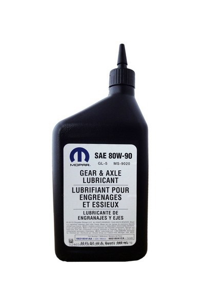 Купить запчасть MOPAR - 68218041AA MOPAR GEAR & AXLE LUBRICANT SAE 80W-90