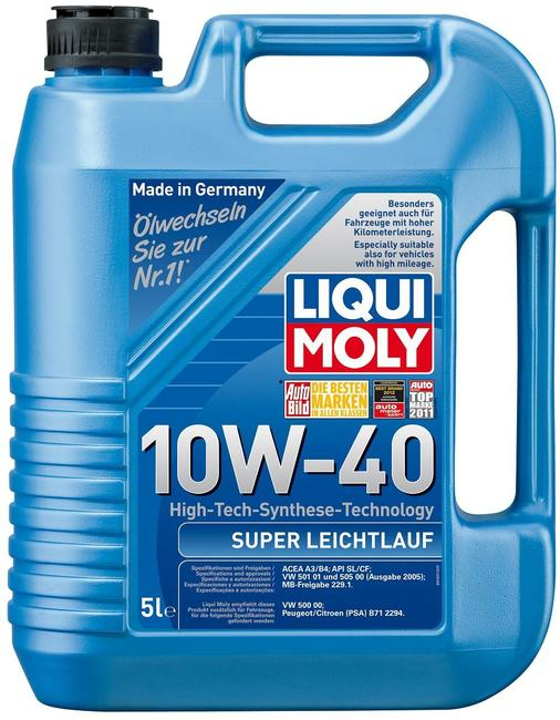 Купить запчасть LIQUI MOLY - 1929 Super Leichtlauf 10W-40