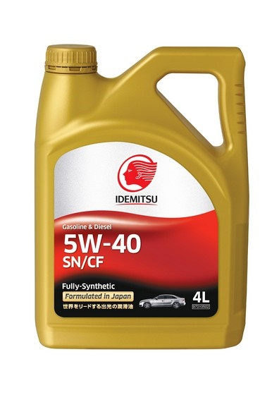 Купить запчасть IDEMITSU - 30015046746 FULLY-SYNTHETIC 5W-40 SN/CF