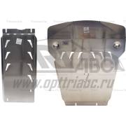 Купить АВС-Дизайн 3409ABC Защита алюминиевая для картера и КПП BMW X6 F16 2015-2023