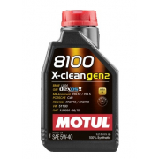 Купить MOTUL - 109761 Масло моторное 8100 X-clean GEN2 5W-40 1л (102786) 109761