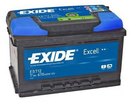 Купить запчасть EXIDE - EB712 Аккумулятор