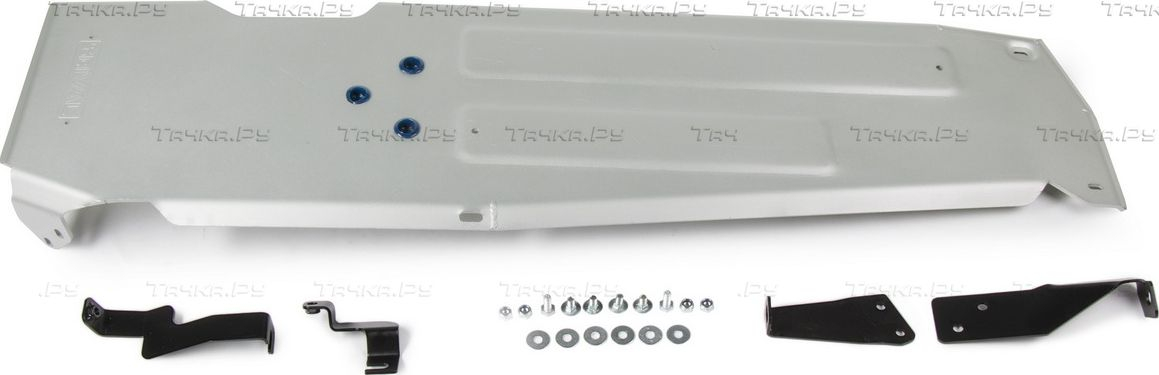 Купить запчасть RIVAL - 2333274616 Защита алюминиевая для топливного бака Jeep Wrangler JL 2-дв. 4WD 2017-2023