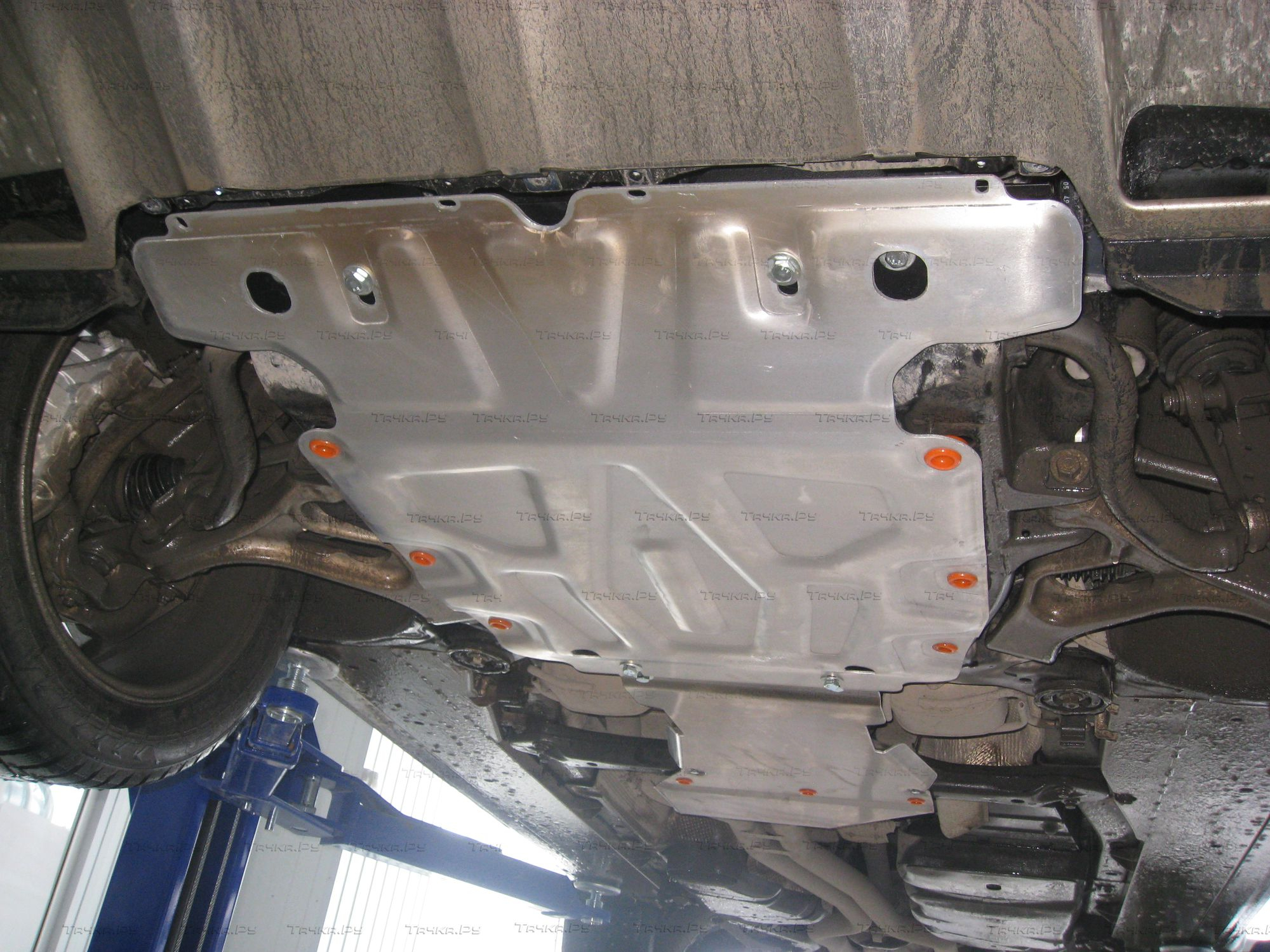 Купить запчасть ALFECO - ALF5001AL4 Защита алюминиевая для картера Volkswagen Touareg II 2010-2018