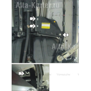 Купить MOTODOR - 00751 Защита для трубок кондиционирования у бензобака Ford Explorer V 2010-2019