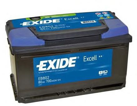Купить запчасть EXIDE - EB802 Аккумулятор