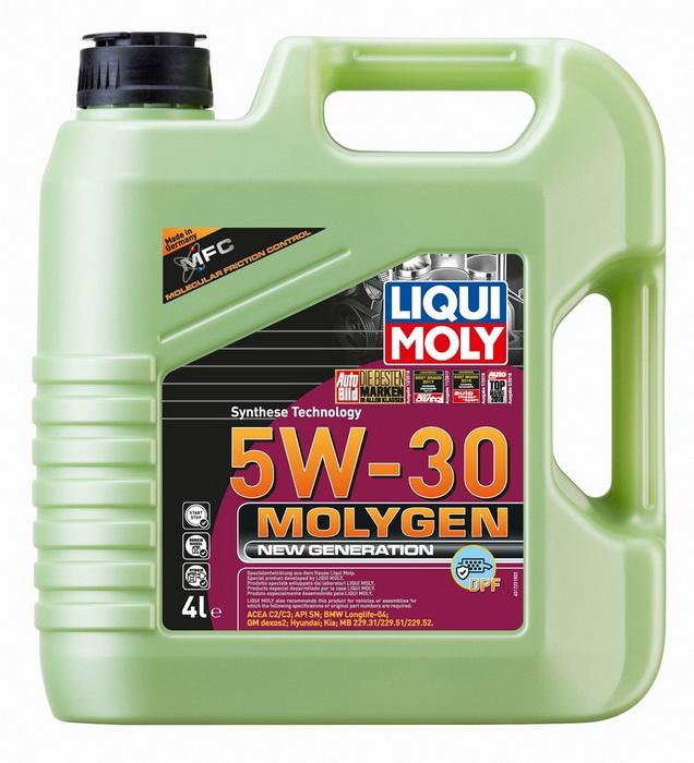 Купить запчасть LIQUI MOLY - 21225 Molygen New Generation DPF 5W-30