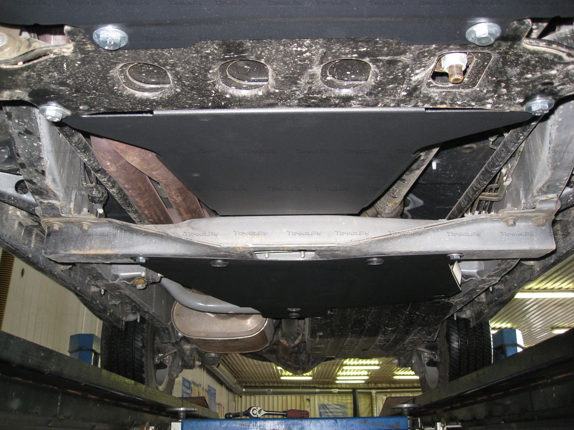 Купить запчасть ALFECO - ALF3204 Защита для КПП ТагАЗ Road Partner 2008-2011
