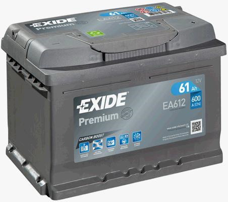 Купить запчасть EXIDE - EA612 Аккумулятор