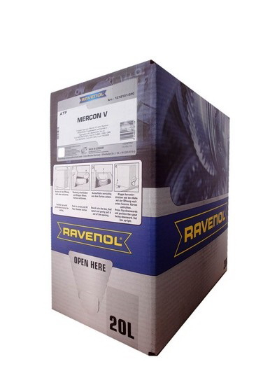 Купить запчасть RAVENOL - 4014835787124 RAVENOL ATF MERCON V (ECOBOX)