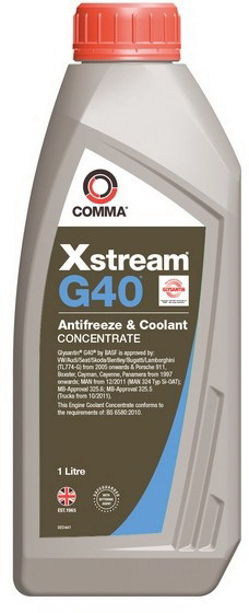 Купить запчасть COMMA - XSG401L COMMA XSTREAM G40 ANTIFREEZE & COOLANT CONCENTRATE