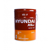 Купить HYUNDAI XTEER - 1120439 Трансмиссионное масло Xteer Gear Oil-5 75W-90 20л 1120439