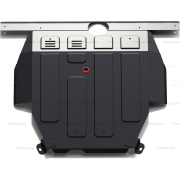 Купить АвтоБРОНЯ 111057411 Защита для картера и КПП Toyota Avensis 1997-2003