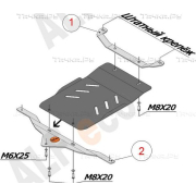 Купить ALFECO - ALF2907AL Защита алюминиевая для АКПП Infiniti G35 седан EX35 2006-2013