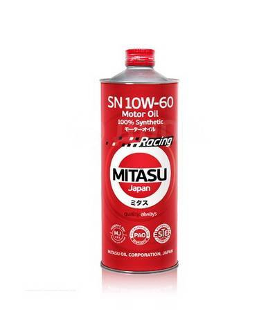 Купить запчасть MITASU - MJ1161 RACING MOTOR OIL 10W-60