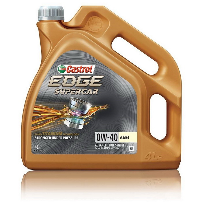 Купить запчасть CASTROL - 15B6BF EDGE SUPERCAR 0W-40 A3/B4