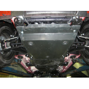 Купить АВС-Дизайн 2309ABC Защита алюминиевая для днища Suzuki Grand Vitara III JT 2005-2015