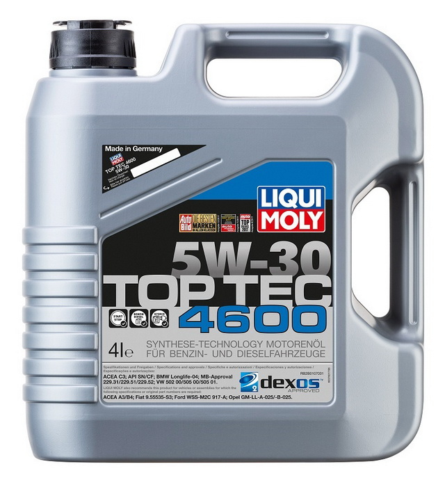 Купить запчасть LIQUI MOLY - 3763 Top Tec 4600 5W-30