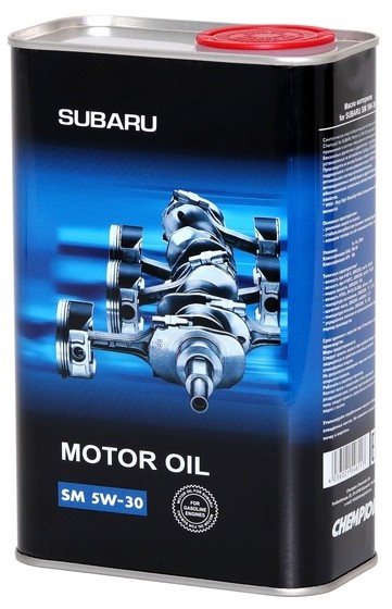 Купить запчасть CHEMPIOIL - 4036021546117 FOR SUBARU MOTOR OIL 5W-30