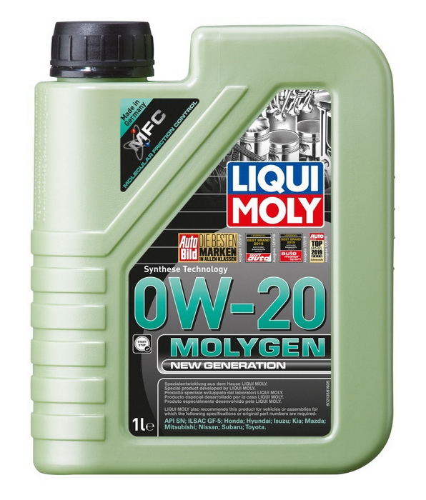 Купить запчасть LIQUI MOLY - 21356 Molygen New Generation 0W-20