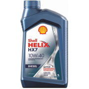 Купить SHELL - 550046357 Масло моторное полусинтетическое Helix Diesel HX7 10W-40 1л 550046357