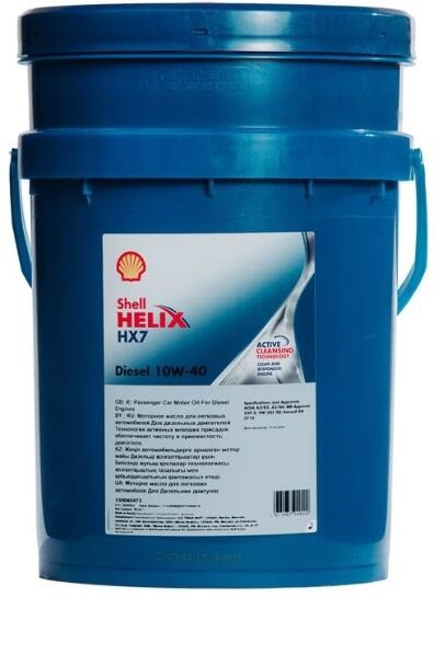 Купить запчасть SHELL - 550040473 Helix HX7 Diesel 10W-40