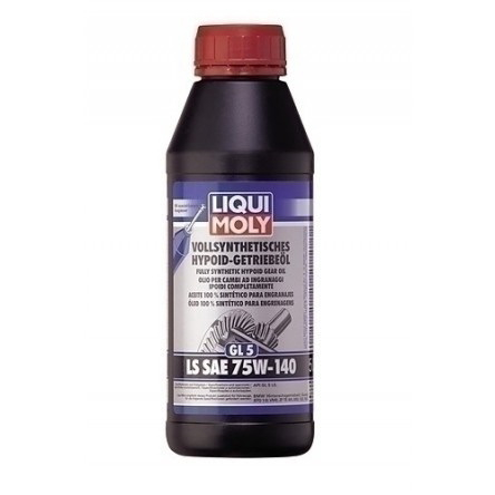 Купить запчасть LIQUI MOLY - 4420 LIQUI MOLY FULLY SYNTHETIC HYPOID GEAR OIL (GL5) LS SAE 75W-140