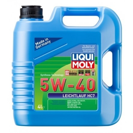 Купить запчасть LIQUI MOLY - 1382 Leichtlauf HC7 5W-40