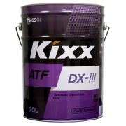 Купить KIXX - L2509P20E1 Масло трансмиссионное Kixx ATF DX-III 20л (L2509P20K1) L2509P20E1