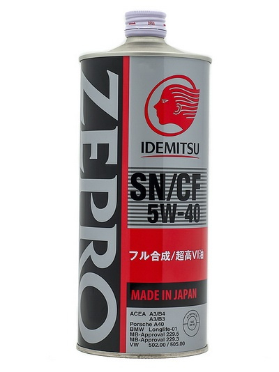 Купить запчасть IDEMITSU - 1849001 ZEPRO EURO SPEC 5W-40