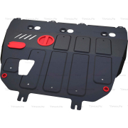 Купить АвтоБРОНЯ 111093011 Защита для картера и КПП DongFeng S30 2013-2017