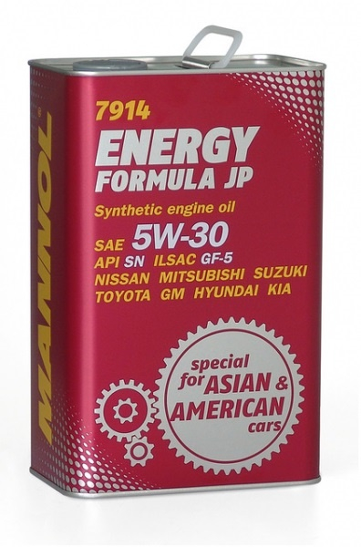 Купить запчасть MANNOL - 4030 ENERGY FORMULA JP 5W-30 (metal)