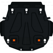 Купить ALFECO - ALF2495 Защита для радиатора Toyota Land Cruiser 200 2015-2021