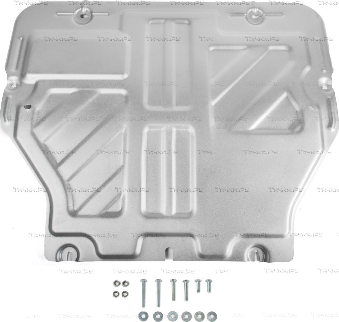 Купить запчасть RIVAL - 33358062 Защита алюминиевая для картера и КПП Volkswagen Caravelle T5 2009-2015