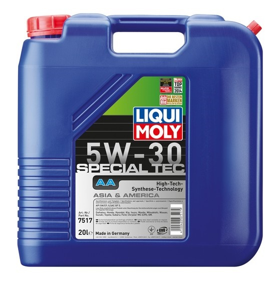 Купить запчасть LIQUI MOLY - 7517 Special Tec AA 5W-30