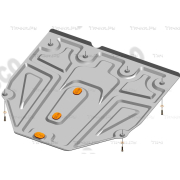 Купить ALFECO - ALF2306AL4 Защита алюминиевая для картера и КПП Suzuki SX4 I 2006-2013
