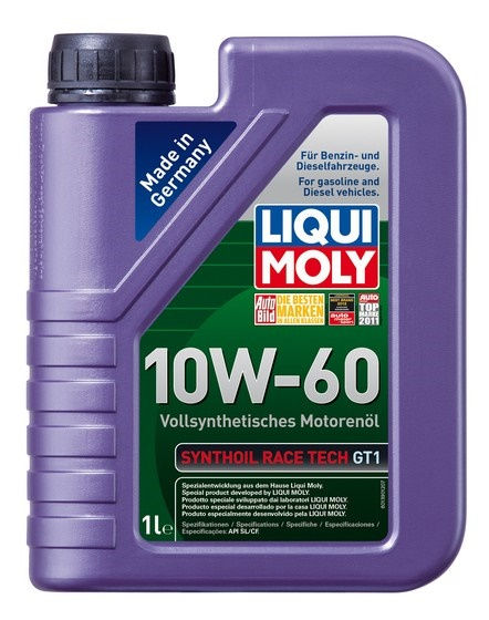 Купить запчасть LIQUI MOLY - 1943 Synthoil Race Tech GT1 10W-60