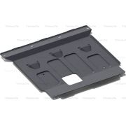 Купить АвтоБРОНЯ 111023561 Защита для картера и КПП Hyundai Sonata VII (вкл. АКПП Казахстан) 2014-2019