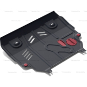 Купить АвтоБРОНЯ 111032111 Защита для картера и КПП Lexus NX 200 2014-2017 2017-2023