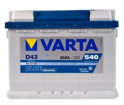 Купить VARTA - 560127054 Blue Dynamic D43 60/Ч 560127054