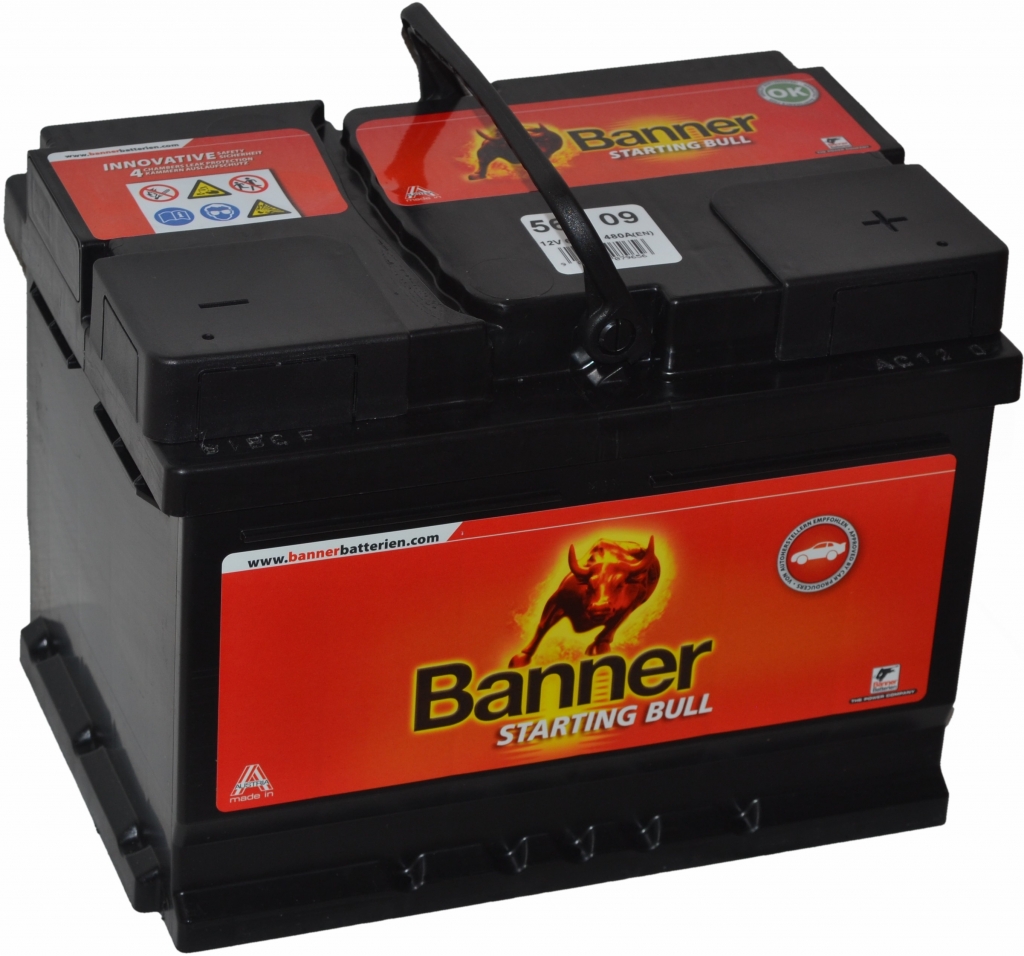 Купить запчасть BANNER - 56009 Аккумулятор