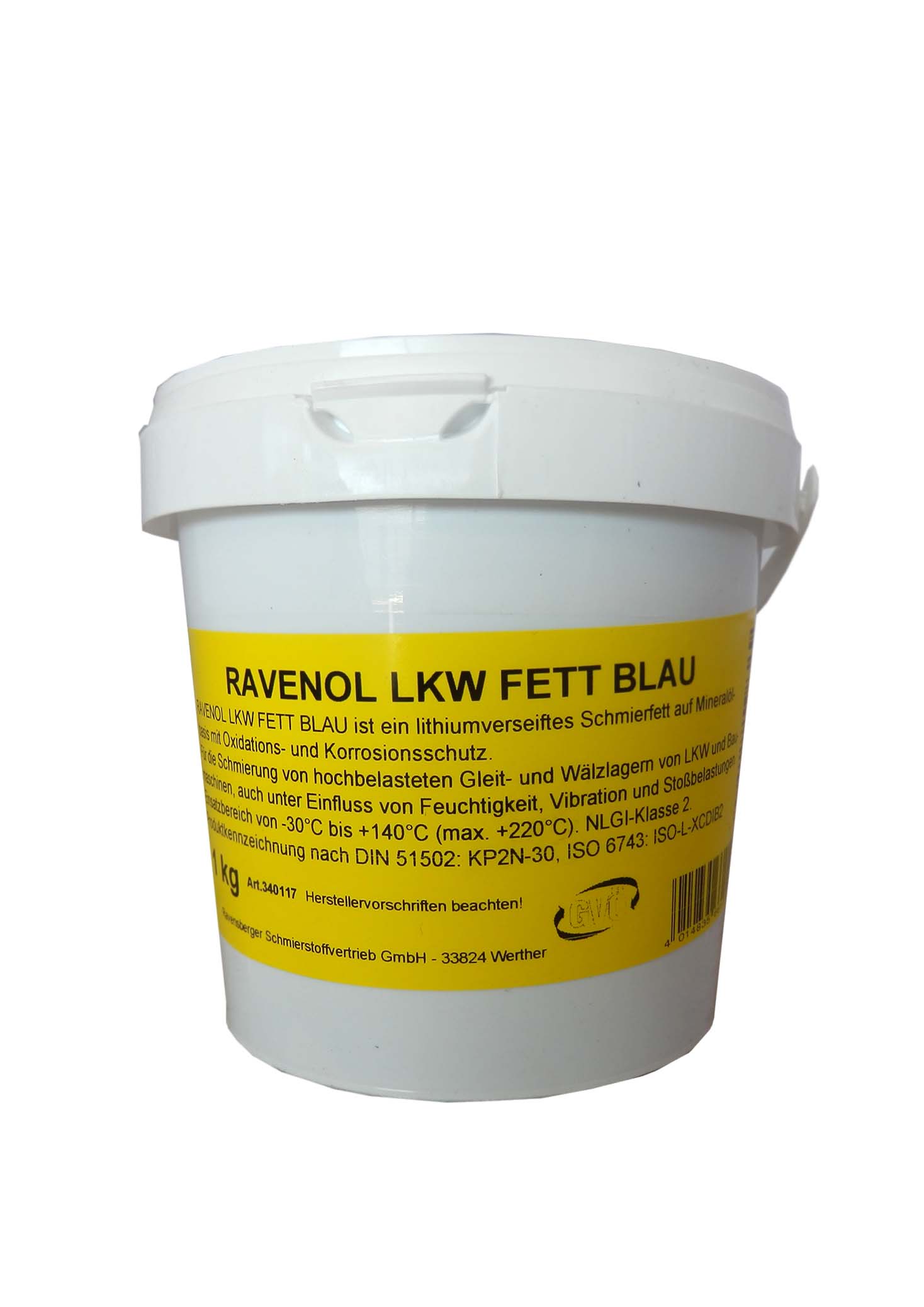Купить запчасть Ravenol - 4014835661714 Смазка для подшипников LKW Fett Blau
