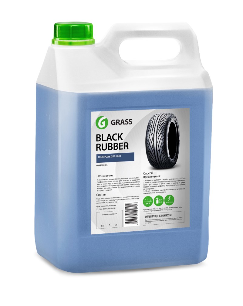 Купить GRASS - 121101 Полироль для шин «Black Rubber»